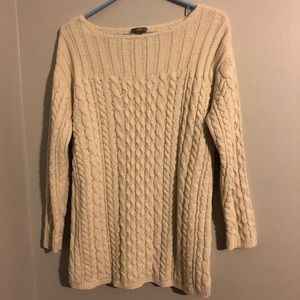 Cream J. Jill Sweater